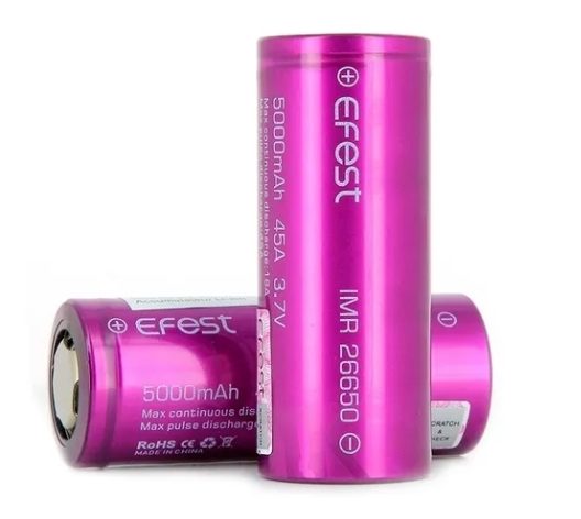 Bateria Efest 26650 5000mah - -