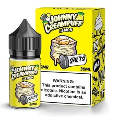 Juice Johnny CreamPuff Lemon - Nic Salt 30ml - -