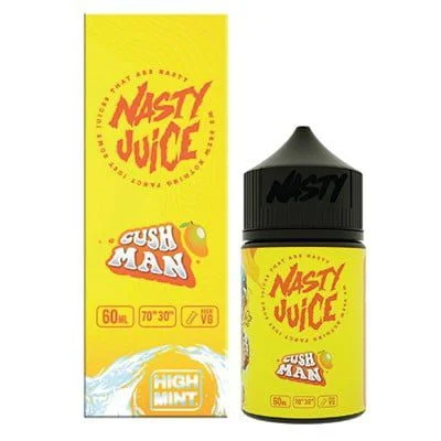 Juice Cush Man High Mint - Free base 60ml - -