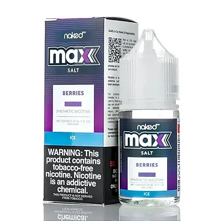 Juice Naked Max Berries - Nic Salt 30ml - -