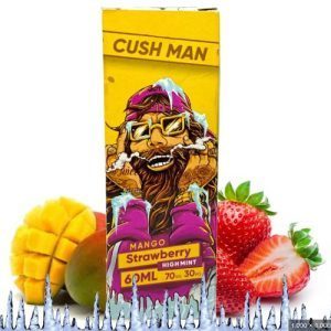 Juice Nasty Juice Cush Man Strawberry High Mint - Free Base 60ml - -