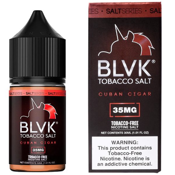 Juice Blvk Tobacco Cuban Cigar Unicorn - Nic Salt 30ml - -