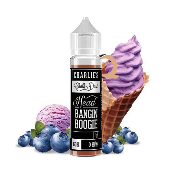 Juice Charlie's Head Bangin Boogie Frozen Tropical Blueberry - Freebase 60ml - -