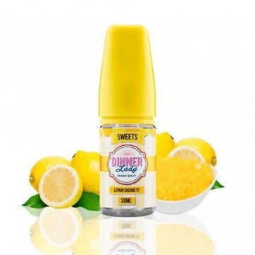 Juice Dinner Lady Lemon Sherbet - Nic Salt 30ml - -