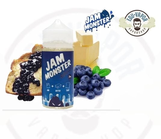 Juice Jam Monster Blueberry Nic Salt 24mg 30ml - -