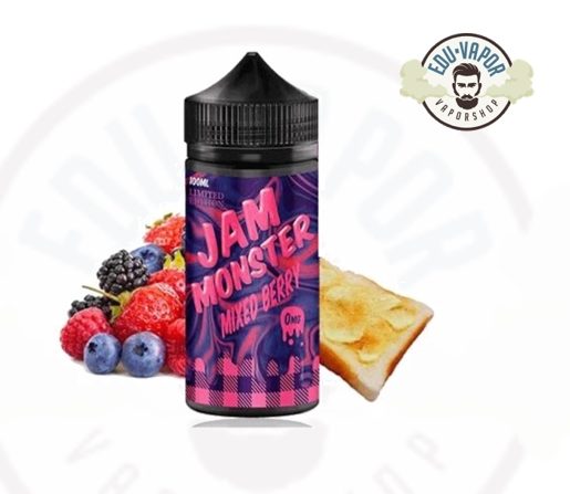Juice Jam Monster Nic Salts Mixed Berry 24mg 30ml - -