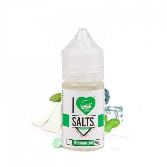 Juice Mad Hatter I Love Salts Spearmint Gum Nic Salt 30ml - -