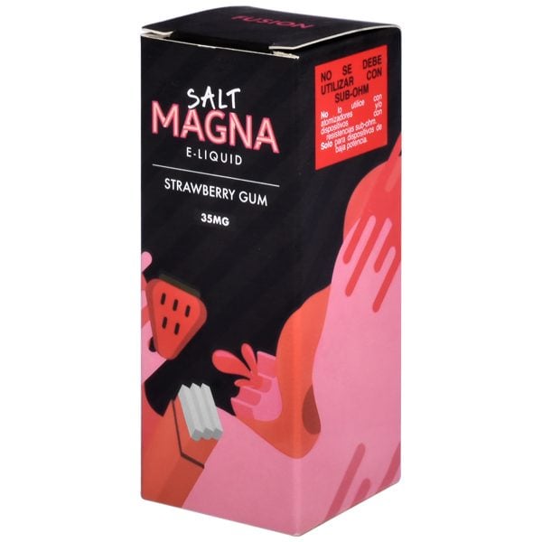 Juice Magna Strawberry Gum - Nic Salt 30ml - -