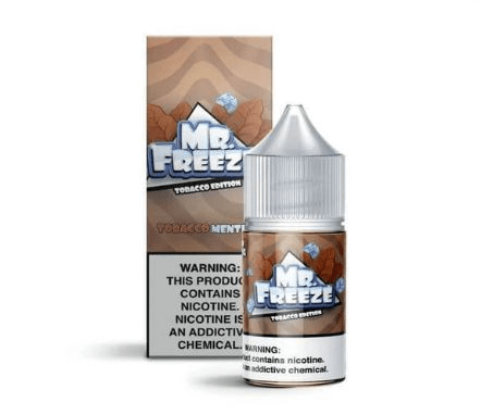 Juice Mr. Freeze Tobacco Edition Tobacco Menthol - Nic Salt 30ml - -