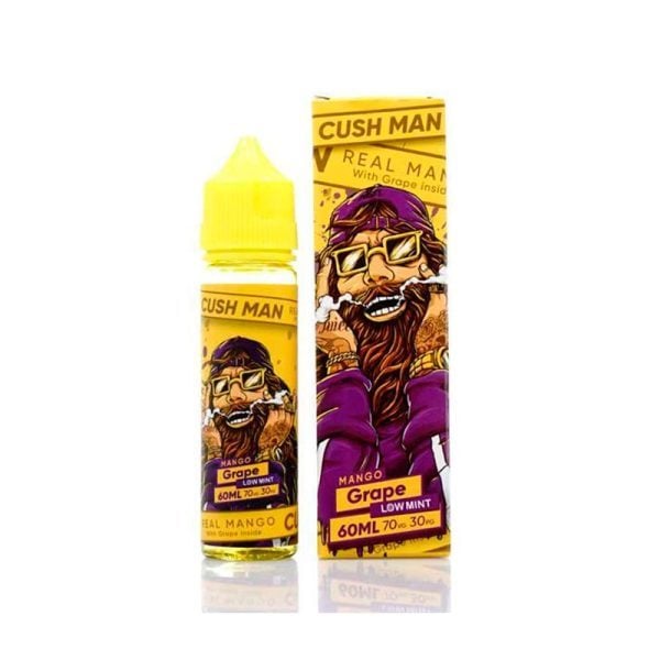 Juice Nasty Cush Man Grape - Free Base 60ml - -