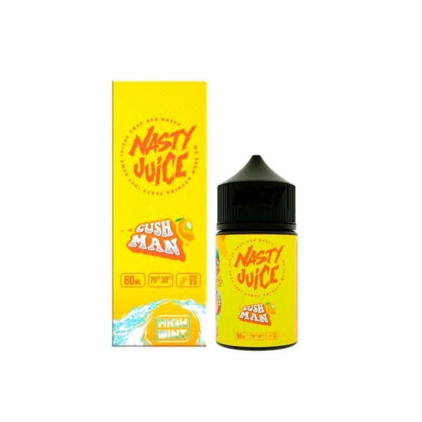 Juice Nasty Cush Man High Mint - Free Base 60ml - -