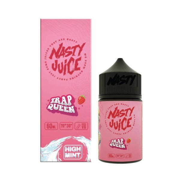 Juice Nasty Trap Queen High Mint - Free Base 60ml - -