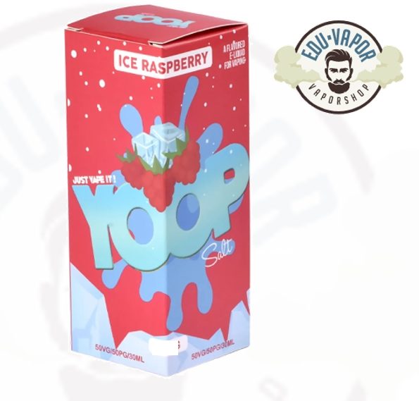 Juice Yoop - Nic Salt Ice Raspberry 30ml - -