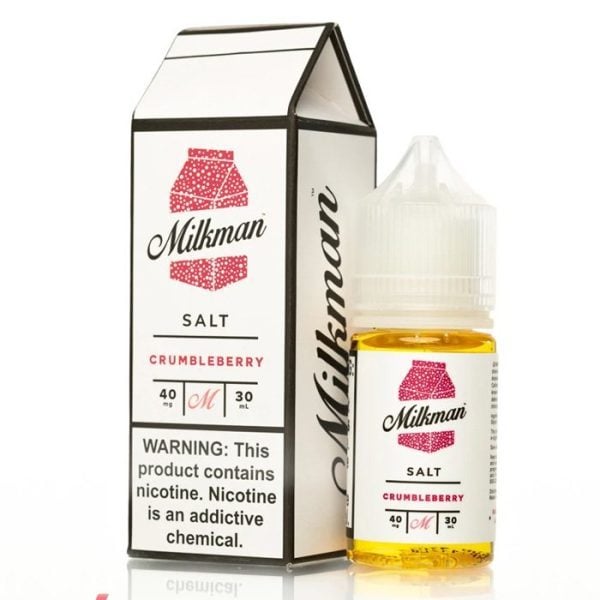 Juice The Milkman Crumbleberry Nic Salt 30ml - -
