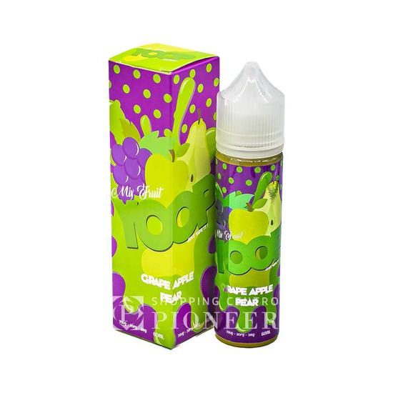 Juice Yoop Grape Apple Pear - Free Base 60ml - -