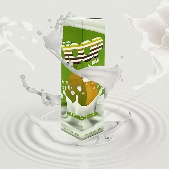 Juice Yoop Milk Melon Cream - Free Base 60ml - -