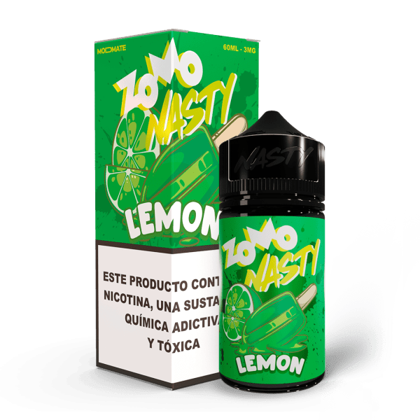Juice Zomo Nasty - Picolé Lemon - Free base 60ml - -