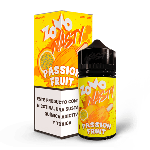 Juice Zomo Nasty - Picolé Passion Fruit - Freebase 60ml - -
