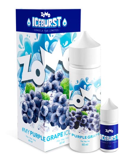 Juice Zomo - Purple Grape ice - Freebase - -