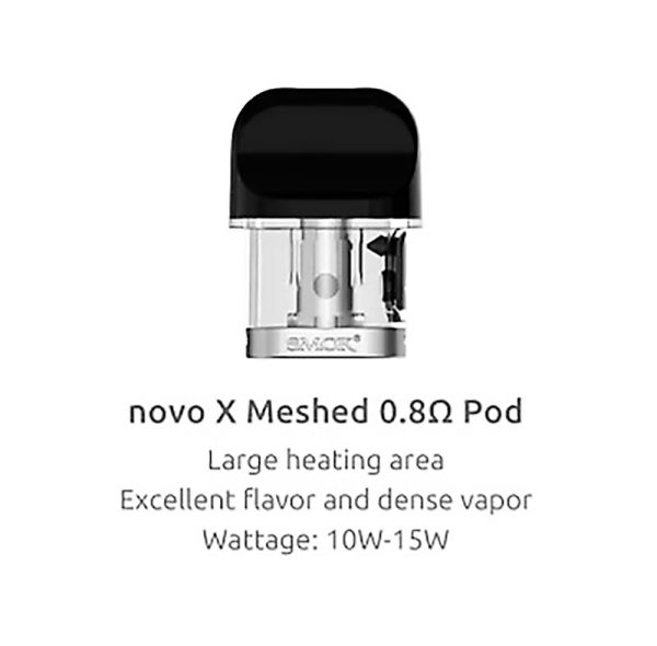 Cartucho (Coil Bobina) Smok Novo X Reposição Mesh 0.8 Smok - -