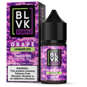 Juice BLVK Purple - Grape Limeade Ice - Nic Salt 30ml - -