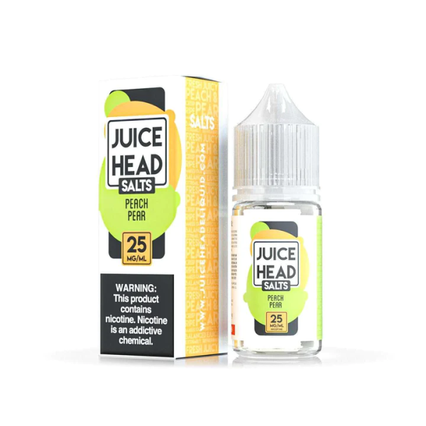 Juice Head Peach Pear - Extra Freeze - Nic salt 30ml - -