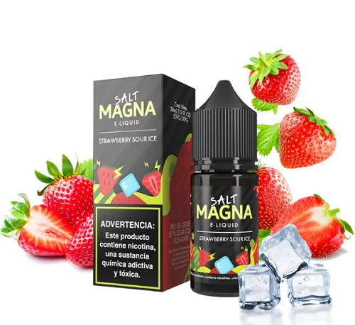 Juice Magna - Strawberry Sour Ice - nicsalt 30ml - -