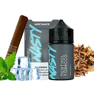 Juice Nasty Modmate Menthol Tobacco - Free Base 60ml - -