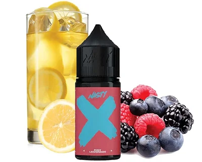 Juice Nasty X - Pink Lemonade Nic Salt - 30ml - -