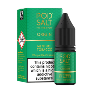 Juice Pod Salt - Menthol Tabaco - Nic Salt 30ml - -