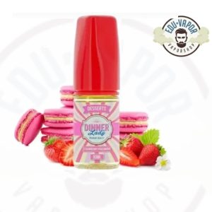Juice Dinner Lady Strawberry Macaron - Nicsalt 30ml - -