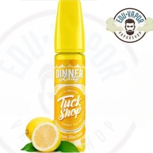 Juice Dinner Lady Tuck Shop Lemon Sherbets - Free Base 60ml - -