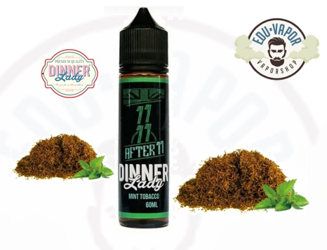 Juice Dinner Lady After 11 Mint Tobacco - FreeBase 60ml - -