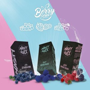 Juice Nasty Juice Berry Series Sicko Blue - Free Base 60ml - -