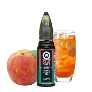 Juice Riot Squad Hybrid Ultra Peach Tea Nic Salt 30ml - -