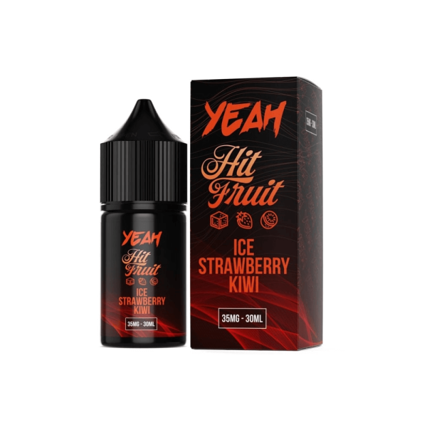 Juice Yeah - Strawberry Kiwi Ice - Hig Fruit- Nic salt 30ml - -