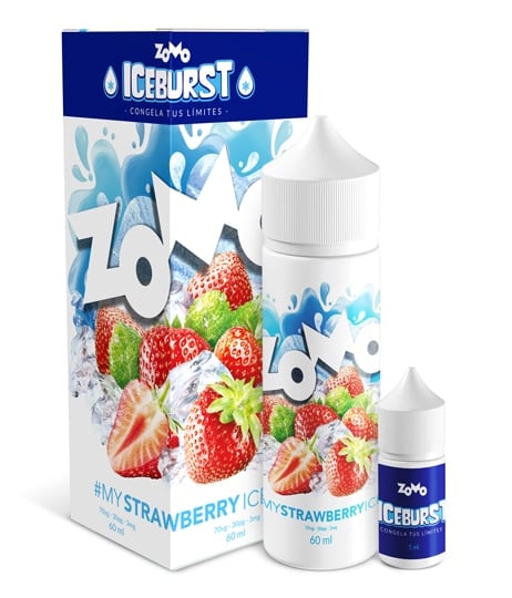 Juice Zomo – Strawberry Ice – Freebase - -